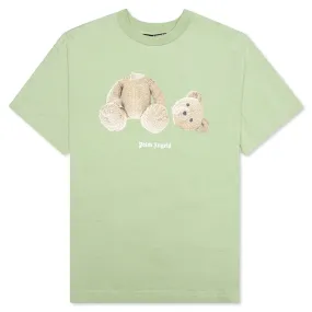 PA Bear Classic Tee - Mint/Brown